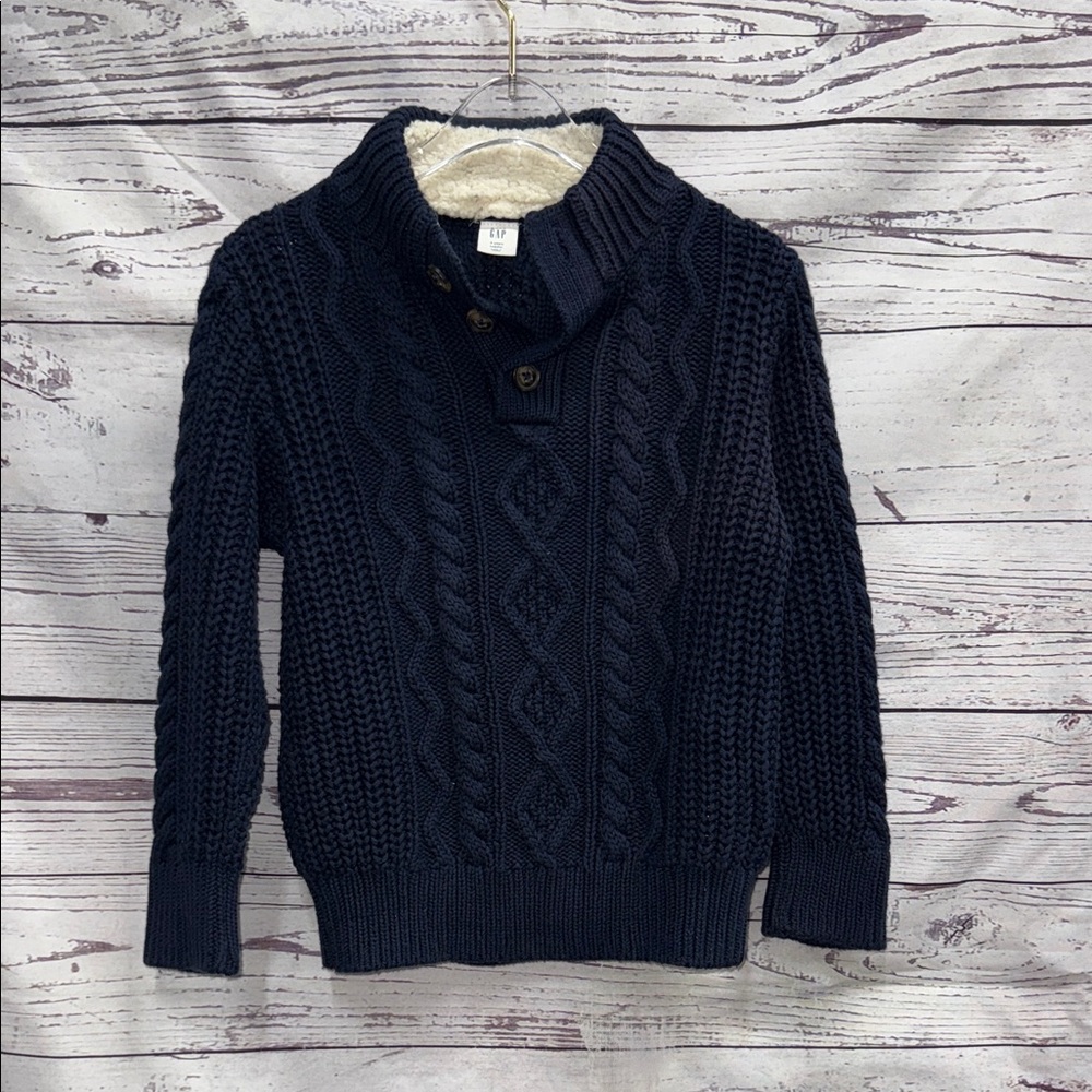 GAP Dark Blue Turtleneck Sweater Size 4